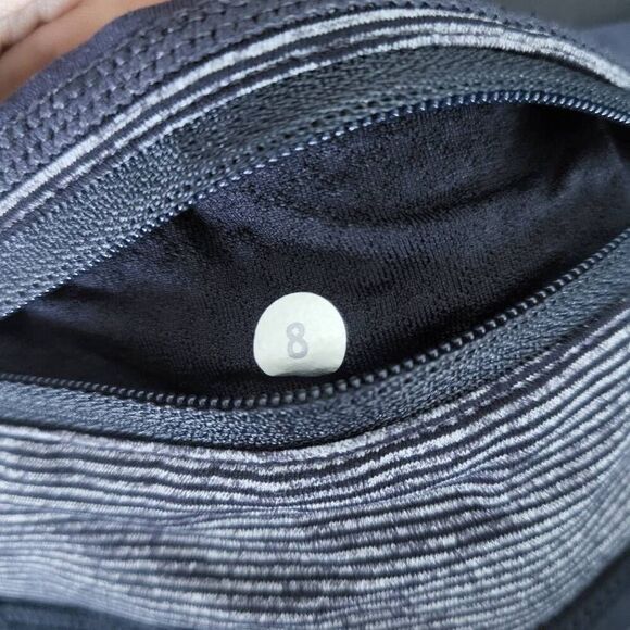 Lululemon Womens Speed Up Athletic Shorts Size 8 Black Pockets Lined Running Gym - Picture 3 of 5